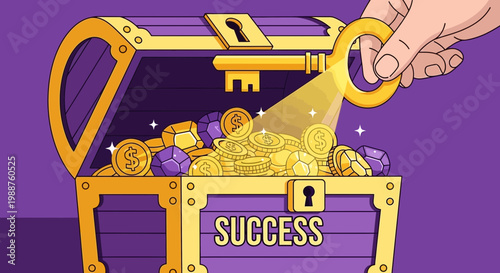 Unlocking The Treasure: Symbolizing Wealth, Success And Abundance In Financial Achievement