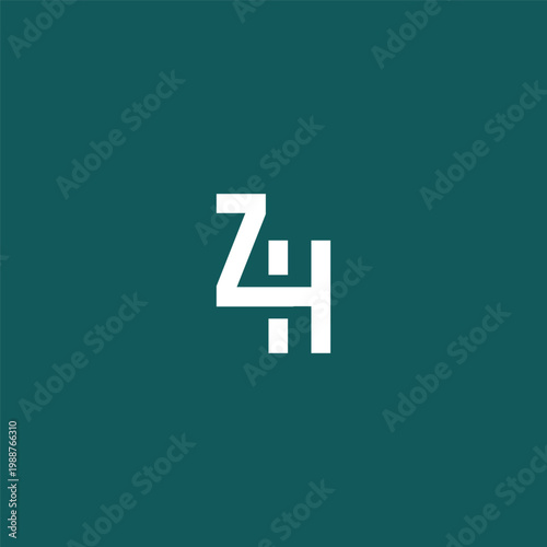 Free Download Simplified and darker green background with offwhite Zy text - GFXLoad