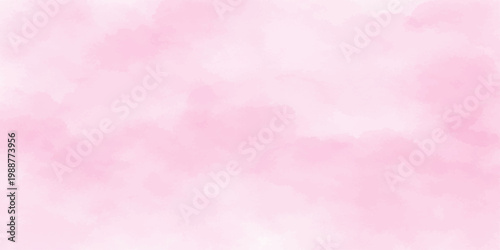 Soft pink watercolor background with subtle texture and gradient effect vector