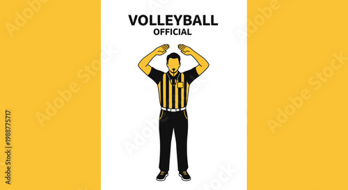 Volleyball Referee Signaling: A Dynamic Depiction Of Athletic Oversight And Game Management