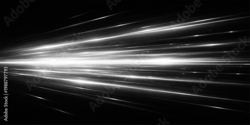 dynamic streaks of light, conveying speed and energy against a dark backdrop. A stunning visualization of movement.