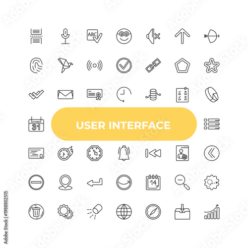 outline user interface icons set - double checking, past, daily calendar day 14. editable vector for web and mobile ui