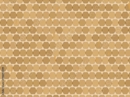 Honey Drip Honeycomb Pattern Organic Design
