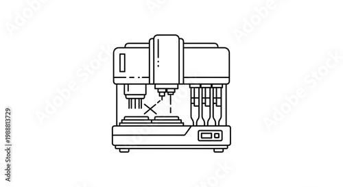 Automated Laboratory Pipetting Robot for Scientific Research and Drug Discovery