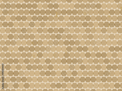 Honeycomb Honey Drip Hexagon Pattern Background