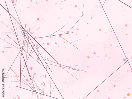 Cherry Blossom Sakura Flower Pattern Spring Background