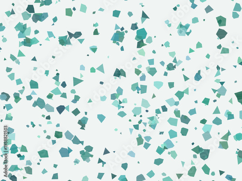 Colorful Terrazzo Fragments Organic Stone Mosaic Background