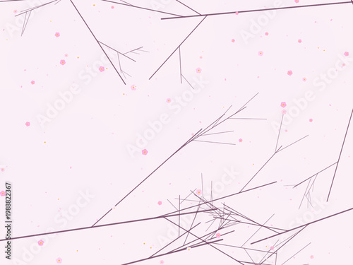 Japanese Cherry Blossom Sakura Pattern Design