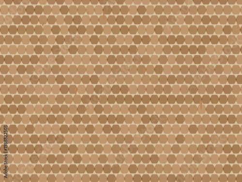 Organic Honeycomb Drip Pattern Natural Design
