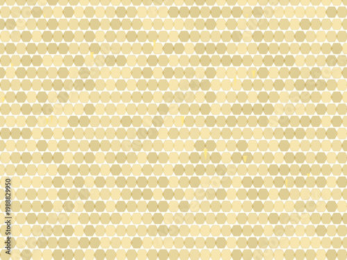 Honeycomb Honey Drip Hexagon Pattern Background