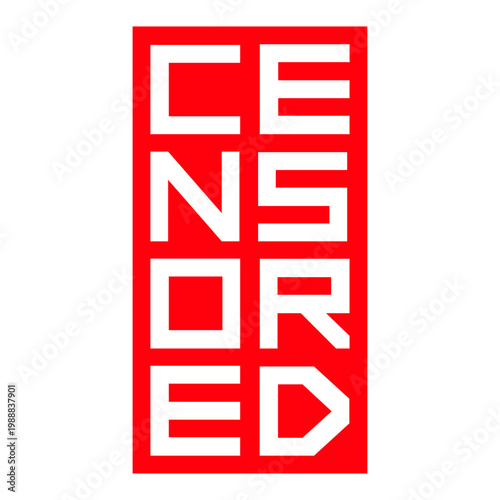 Censored – the bold, ironic statement for free thinkers, rebels and anyone who refuses to be silenced. Powerful as a standalone word. Perfect for those who wear their values on their sleeve.