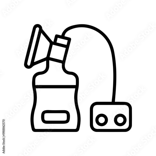 Electric Breast Pump Icon