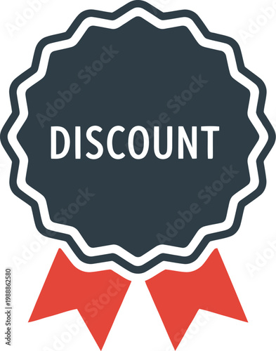 Discount badge shows a promotional offer for customers in a retail setting.