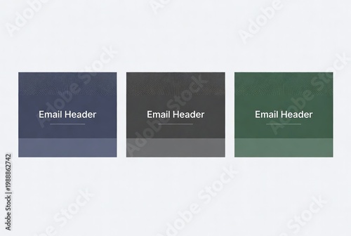 Modern Email Header Design Template for Effective Email Marketing and Brand Identity
