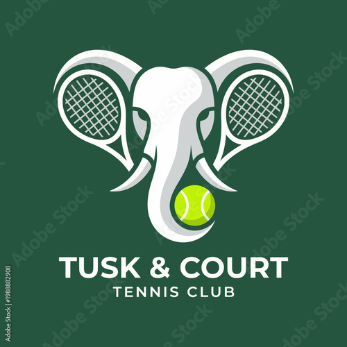 Tusk & Court Tennis Club A Majestic Emblem for the Dedicated Player