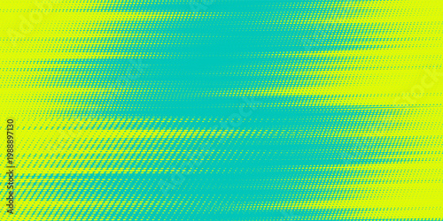 Neon green yellow background with grunge texture brush strokes. Squiggle bold smears template. Grainy bold bright brush strokes. Punk neon vector texture background. Backdrop street art design.