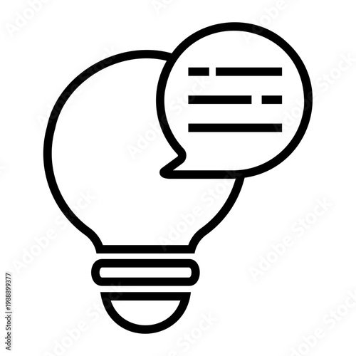 suggestion Line Icon