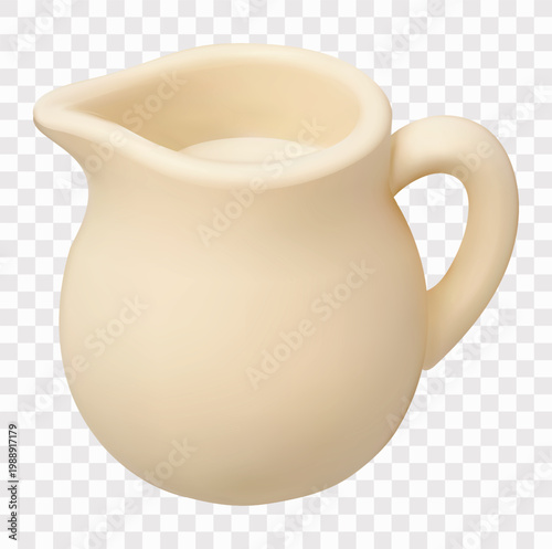 Tea and Matcha  Vector Icon Set | 3D icon set | creamer pitcher