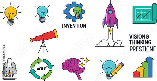 Medical and healthcare vector icon set with heartbeat ambulance stethoscope and laboratory equipment in flat line style