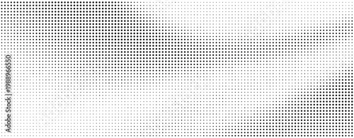 Abstract background composed of numerous black dots with dot pattern abstract background halftone geometric minimalist repeating