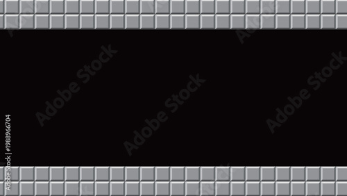 80年代風ドット絵のタイル背景素材