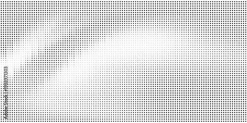 Halftone dot pattern background black and white retro comic style texture