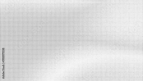 Retro grunge overlay halftone dot pixel pattern backdrop, gradient texture and digital technology background in pop art comic style. Distressed halftone dotted banner frame for social media business.