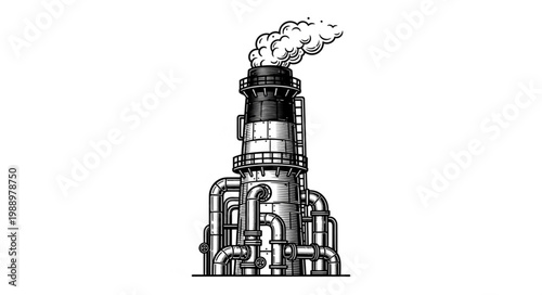 Detailed Factory Pipe Structure Design 