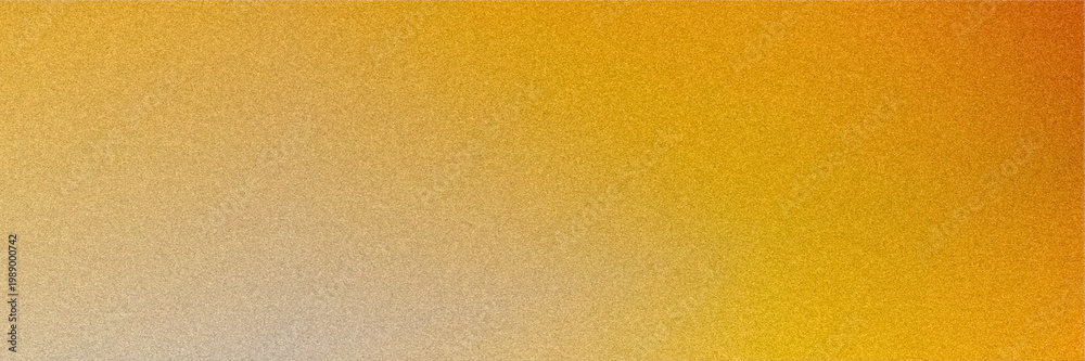 Fototapeta premium Rich golden to orange gradient with delicate grain forms a warm, energetic horizontal backdrop ideal for headers, banners, seasonal campaigns, and bold branding projects.