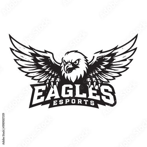 Esports Eagle Logo Design