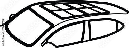 Car roof rack, car luggage rack, vehicle roof carrier, automotive roof bar