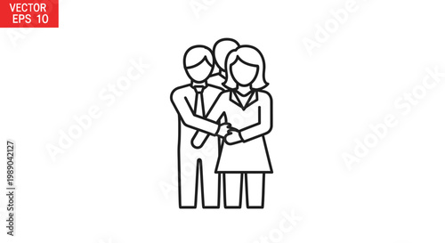 Two business people shaking hands.