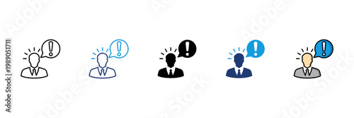 Awareness Icon Set Multiple S...