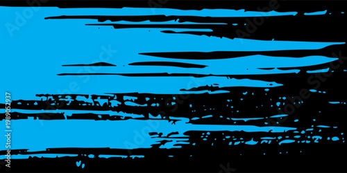 light blue black brush wrap car sticker pattern abstract banner sporty lines light blue black color combination grunge brush pattern.