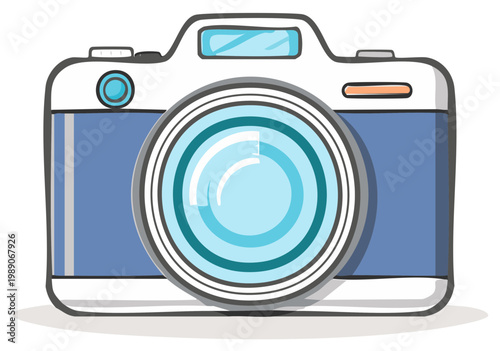 Cartoon camera lens photography creative photo gear equipment studio image