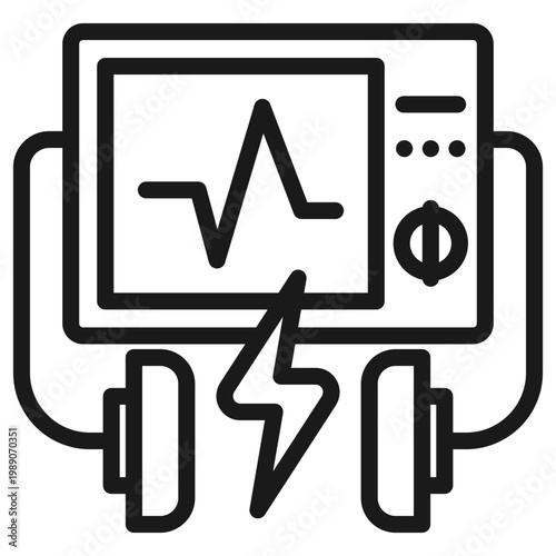 Defibrillator Icon