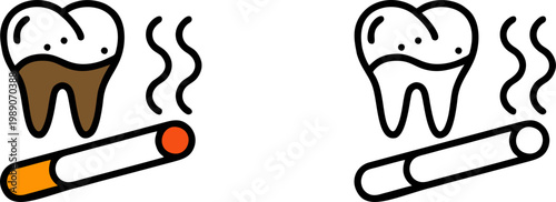 Smoking Damages Teeth Causing Oral Disease