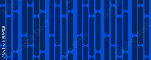 A modern abstract pattern featuring flowing vertical shapes in layered blue tones. Ideal for branding, posters, and immersive digital experiences.