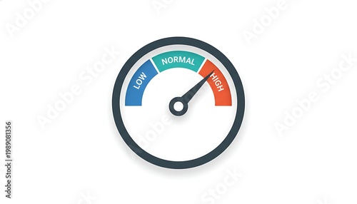 Free Download Circular Dial Gauge Showing High Reading - GFXLoad