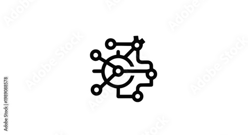 bicycle icon on white background