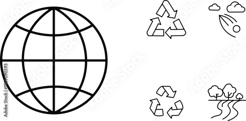 Botanical illustration of a dragon fruit with flowers and cross sectional views