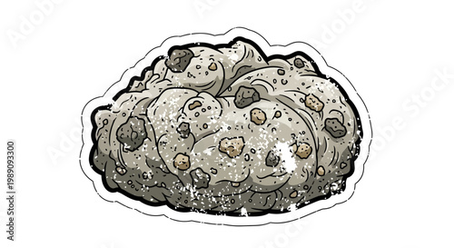 Rough Lump of Dirt and Pebbles