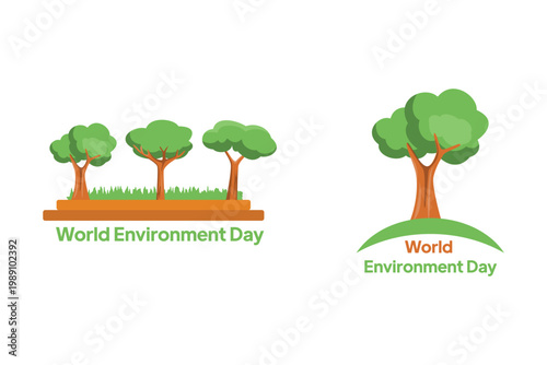 Leaf Embracing Earth Nature Protection. World Environment day Concept Icon. Vector Icon graphic illustration