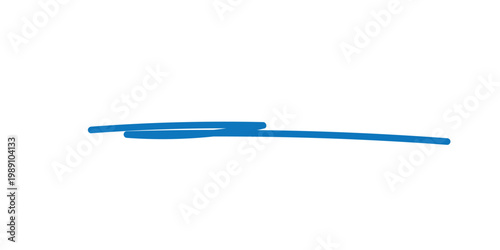 abstract simple blue underline vector art.