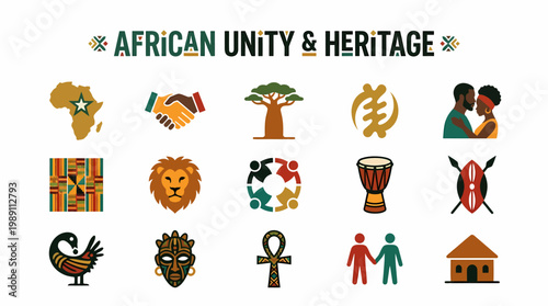 African Unity and Heritage Icons: Culture, Diversity, Connection