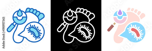 Skin Infection triplestyle icon