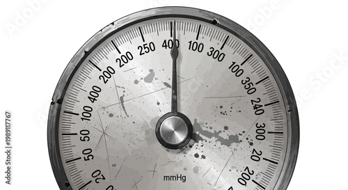 Vintage blood pressure gauge