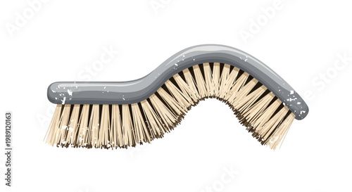 Bent Cleaning Brush