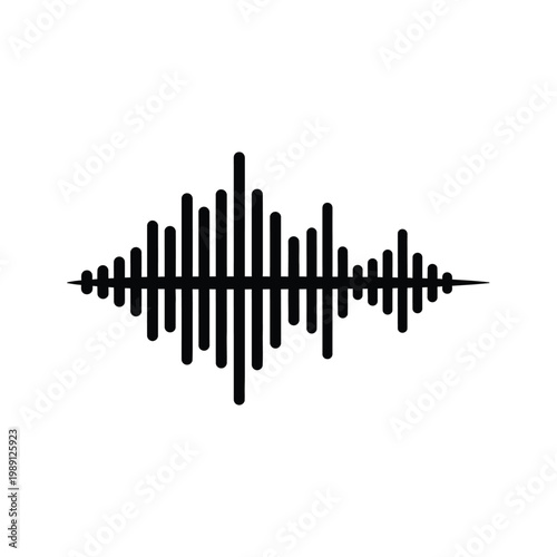 Sound Wave Audio Signal.