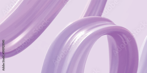 An elegant abstract background featuring flowing smooth pink and violet silk waves with soft light curves and a delicate satin fabric texture design